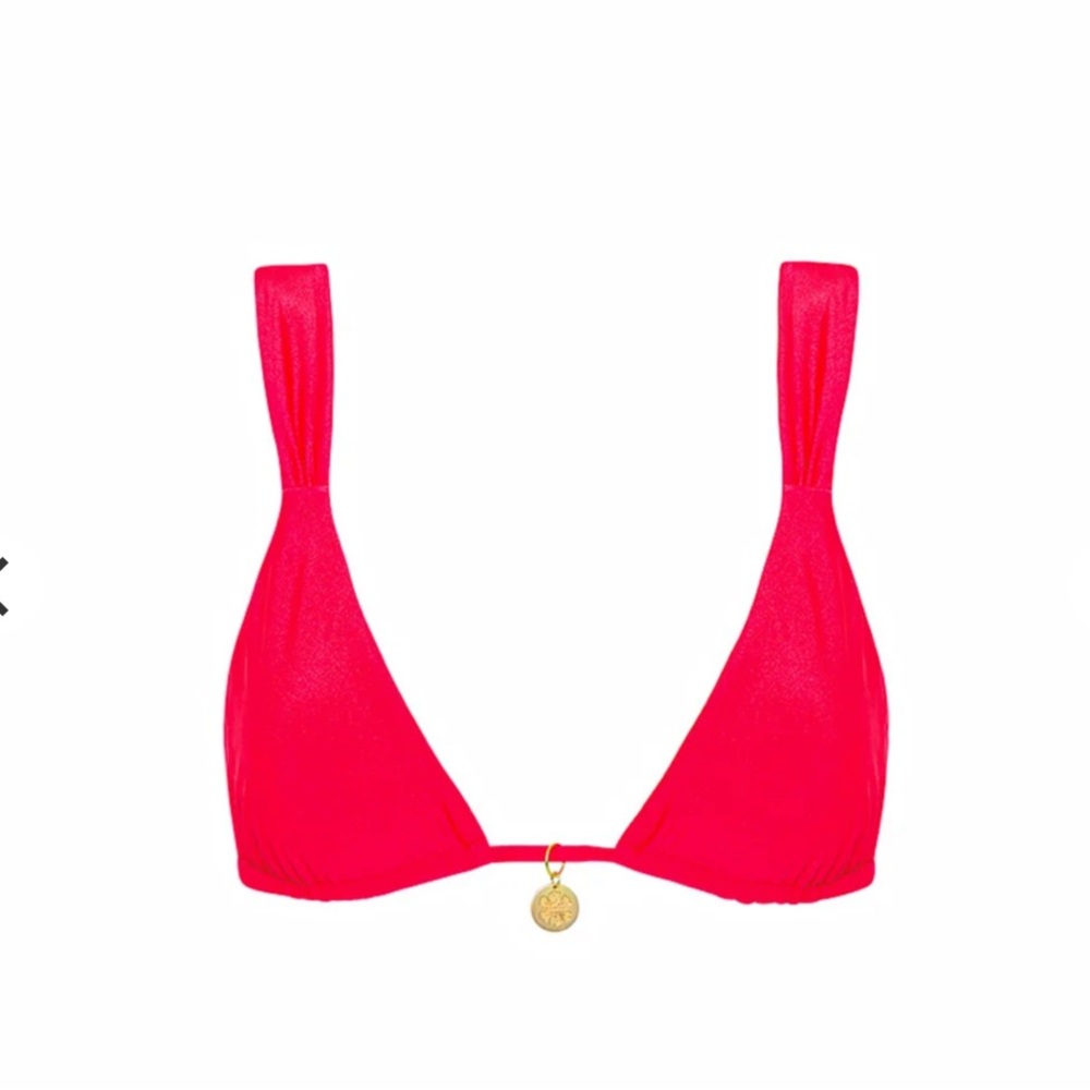Kulani Kini Slide Bralette - Neon Rose